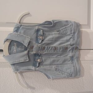 Cat & Jack Girls Jean Jacket Size Med 7/8